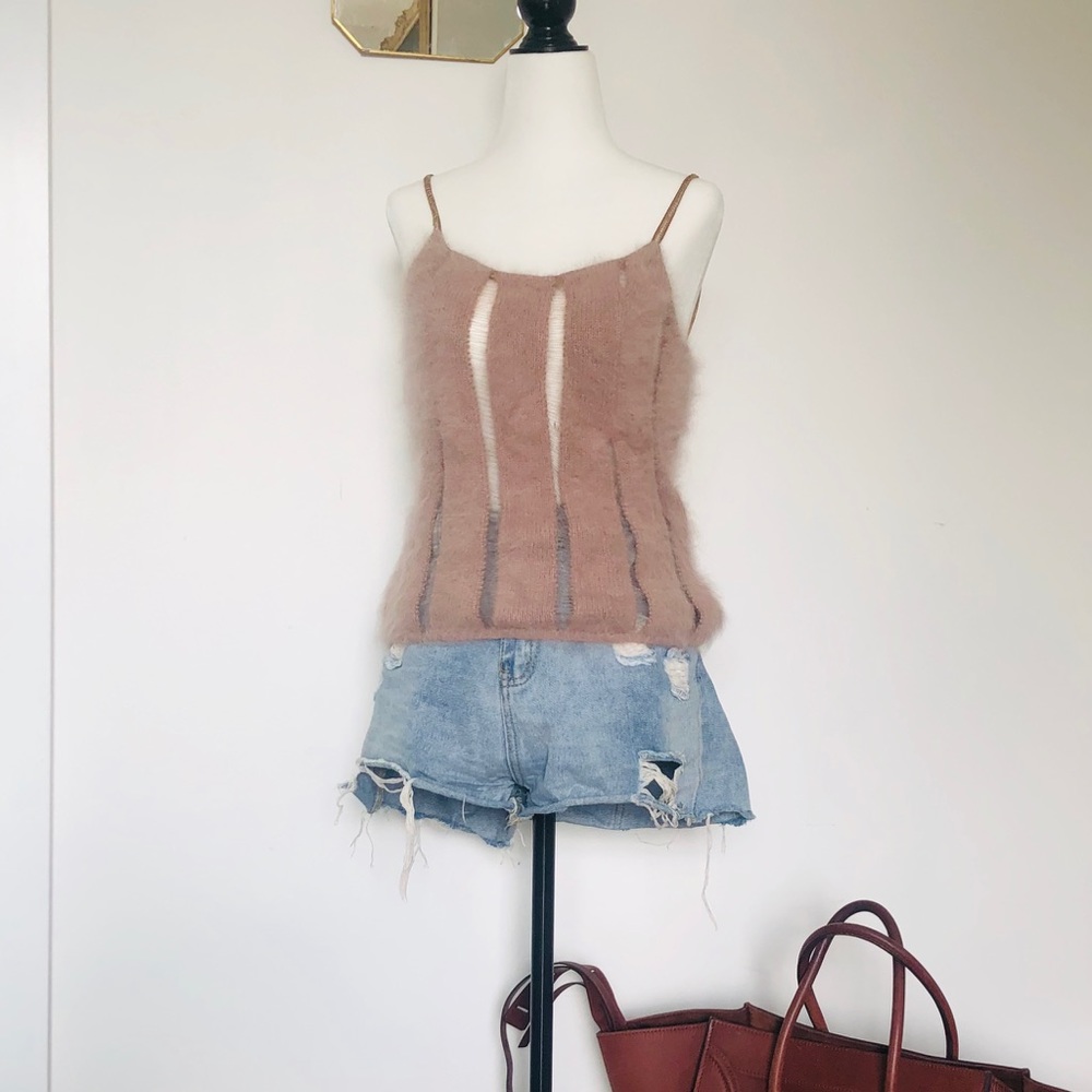 Yves Saint Laurent Angora Camisole